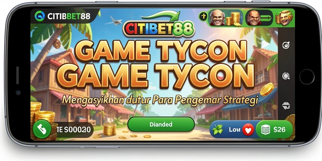 Tampilan gameplay menarik dari CITIBET88 yang menunjukkan keseruan Tycoon.