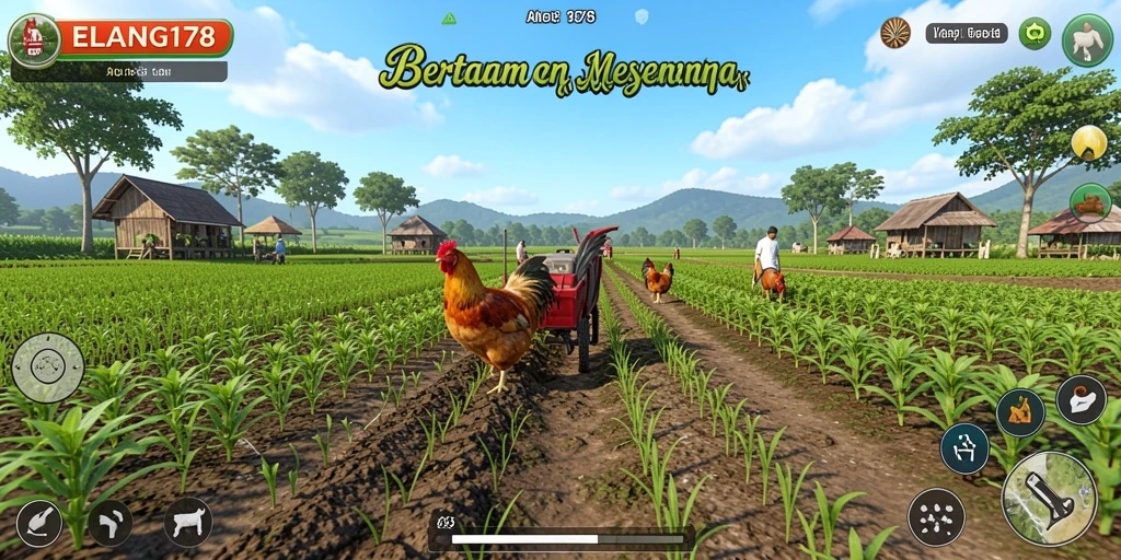 Tampilan menarik dari gameplay ELANG178 yang memukau.