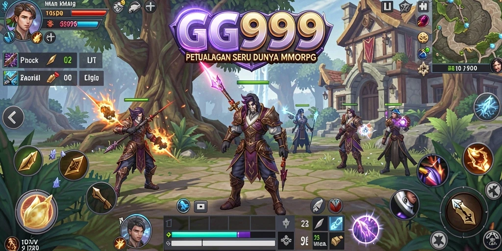 Tangkapan layar gameplay GG999 yang menarik dan penuh aksi.