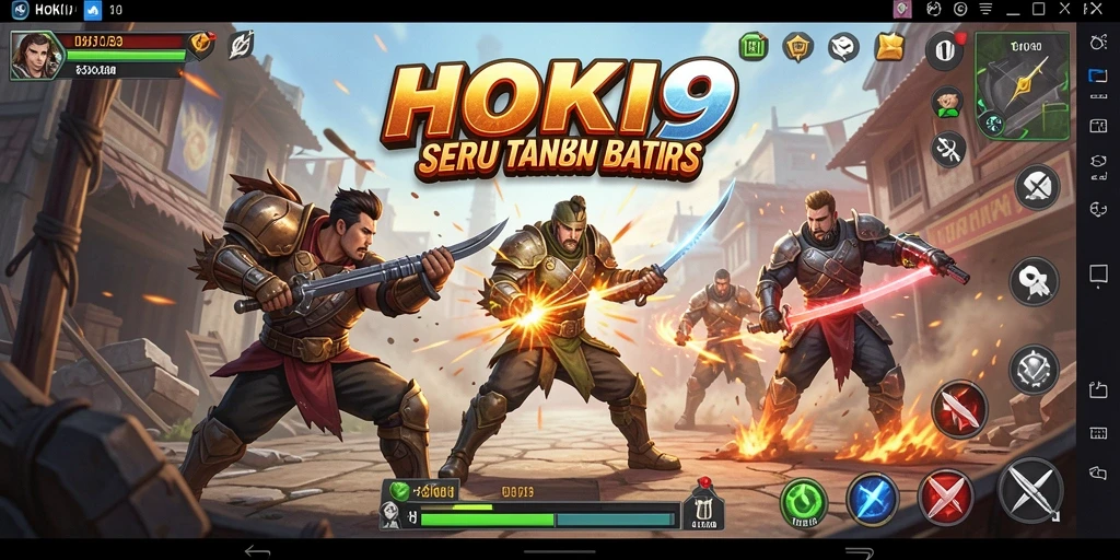 Tampilan seru pertarungan di HOKI9 yang penuh aksi.