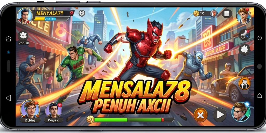 Screenshot MENYALA78 menampilkan aksi gameplay seru dalam game Arcade.