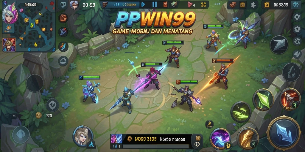 Tampilan gameplay seru dan menegangkan dalam PPWIN99.