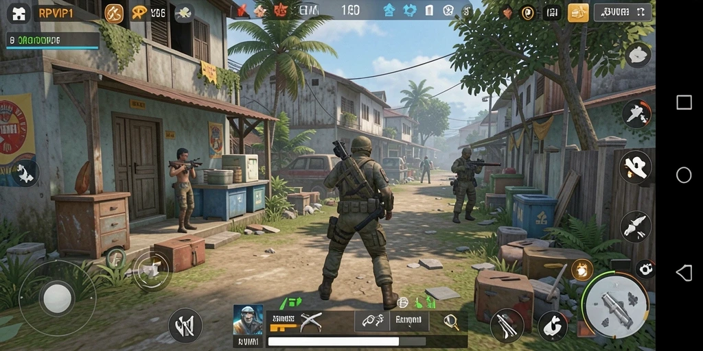 Gameplay RPVIP1 yang menampilkan pengalaman simulasi yang mendebarkan.